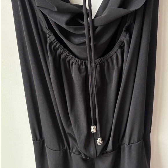 Julian Chang Lola Halter Neck Wide Leg Jumpsuit in Black Formal Dressy Size M - Picture 7 of 11